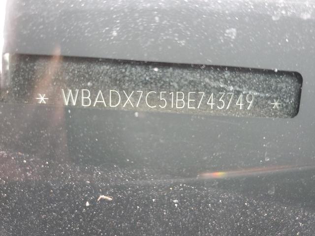 Photo 10 from auction – 2011 BMW 335 I with VIN WBADX7C51BE743749