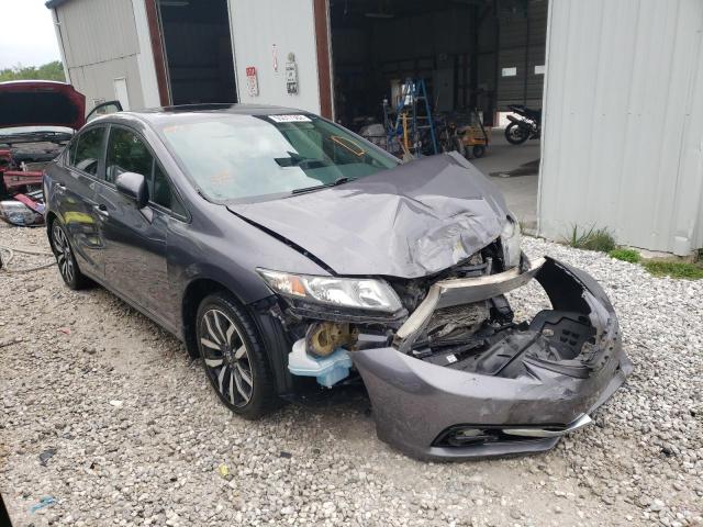 Photo 1 from auction – 2015 HONDA CIVIC EXL with VIN 2HGFB2F90FH502714