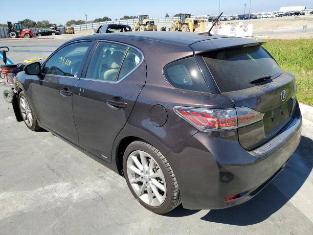 Photo 3 from auction – 2013 LEXUS CT 200 with VIN JTHKD5BH1D2164458