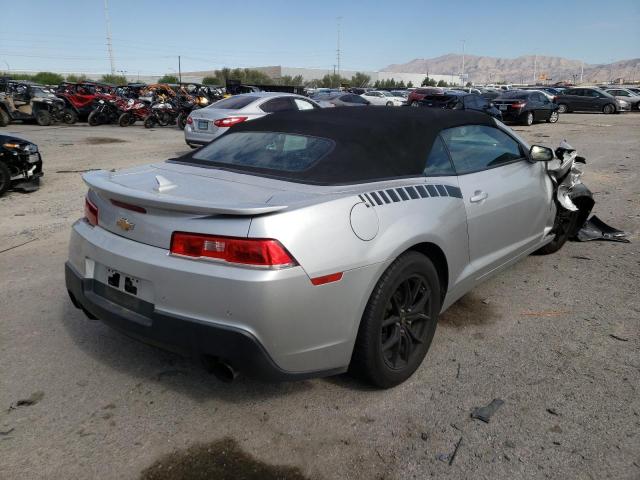 Photo 4 from auction – 2015 CHEVROLET CAMARO LT with VIN 2G1FD3D39F9293294