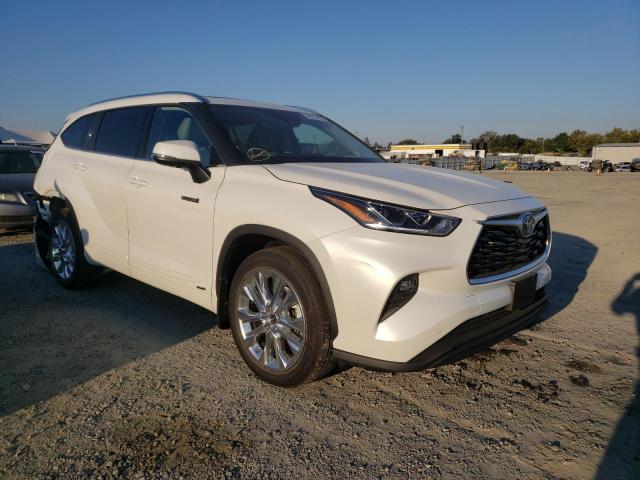 TOYOTA HIGHLANDER 2021 with VIN 5TDDBRCH9MS016301 - Photo from auction