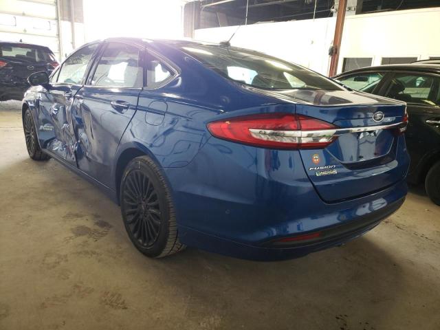 Photo 3 from auction – 2018 FORD FUSION SE with VIN 3FA6P0PU4JR112466