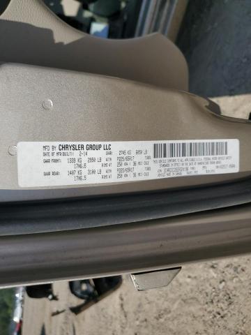 Photo 10 from auction – 2014 DODGE GRAND CARA with VIN 2C4RDGCG5ER320196