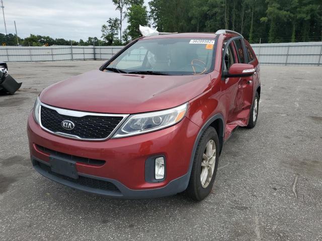 Photo 2 from auction – 2015 KIA SORENTO LX with VIN 5XYKT3A68FG576362