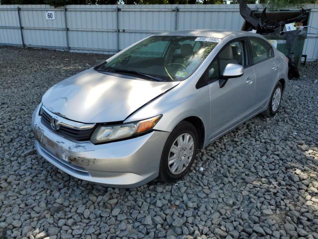 Photo 2 from auction – 2012 HONDA CIVIC LX with VIN 2HGFB2F50CH309973