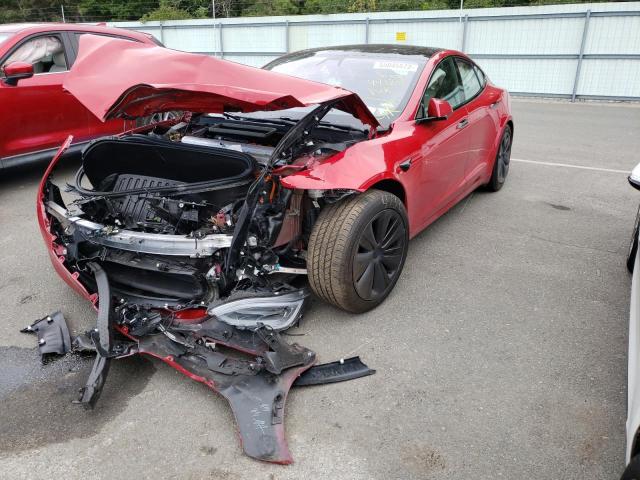 Photo 2 from auction – 2021 TESLA MODEL S with VIN 5YJSA1E50MF443238