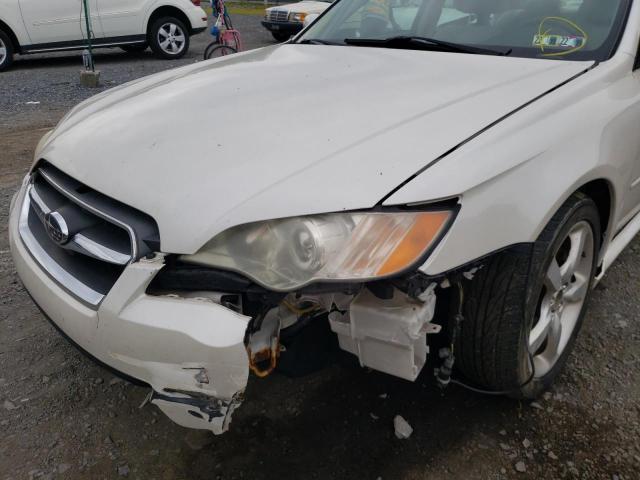 Photo 9 from auction – 2008 SUBARU LEGACY 2.5 with VIN 4S3BL616287215887