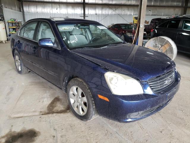 KIA OPTIMA LX 2008 with VIN KNAGE124185192756 - Photo from auction