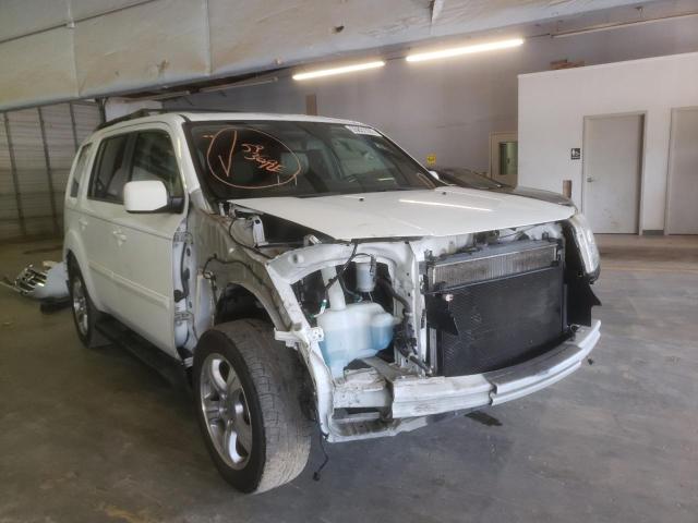 HONDA PILOT EXLN 2014 with VIN 5FNYF3H7XEB017501 - Photo from auction