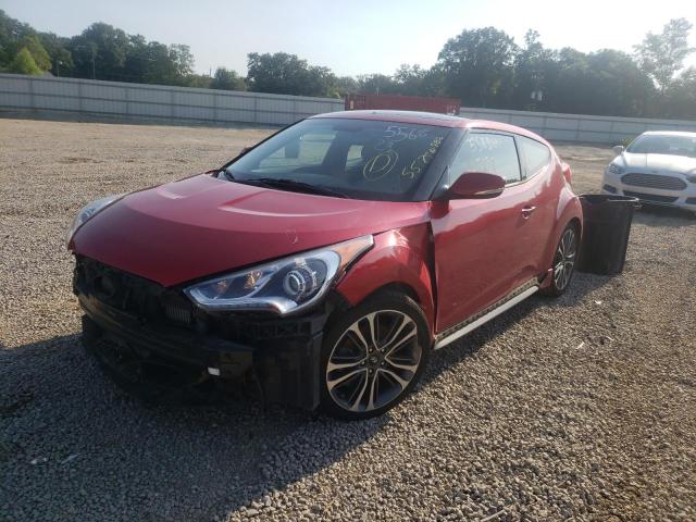 Photo 2 from auction – 2017 HYUNDAI VELOSTER T with VIN KMHTC6AE7HU312544
