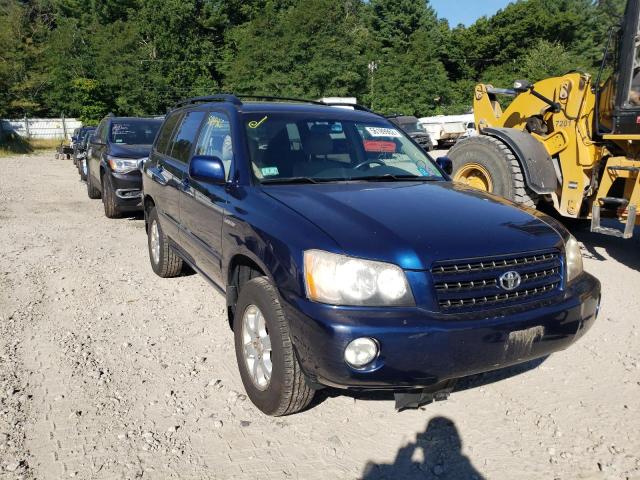 TOYOTA HIGHLANDER 2003 with VIN JTEHF21A630098567 - Photo from auction