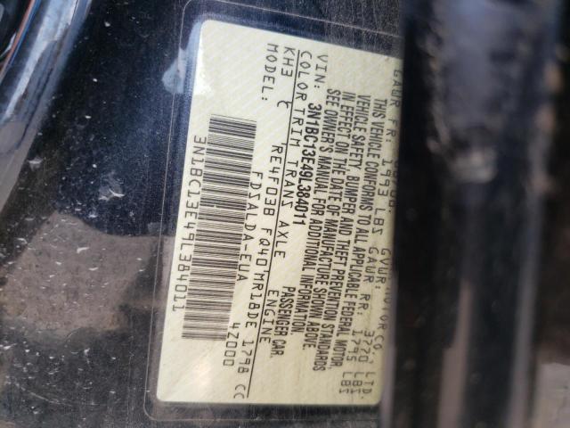 Photo 10 from auction – 2009 NISSAN VERSA S with VIN 3N1BC13E49L384011