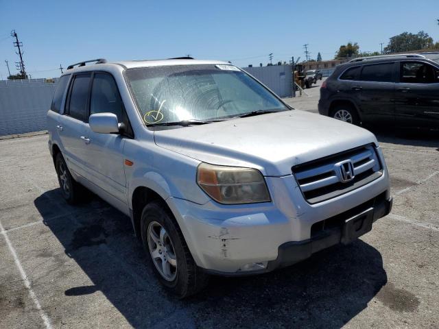 HONDA PILOT EXL 2007 with VIN 5FNYF28777B044880 - Photo from auction