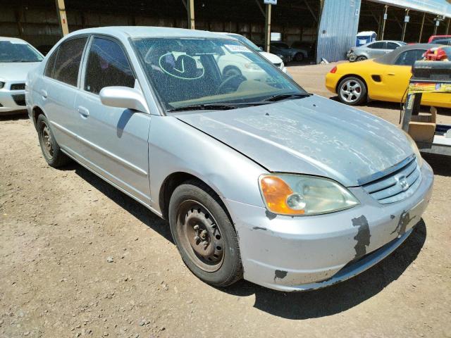 HONDA CIVIC LX 2001 with VIN 1HGES15571L053385 - Photo from auction