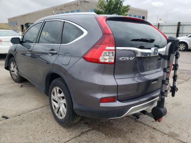 Photo 3 from auction – 2016 HONDA CR-V EXL with VIN JHLRD78986C058696