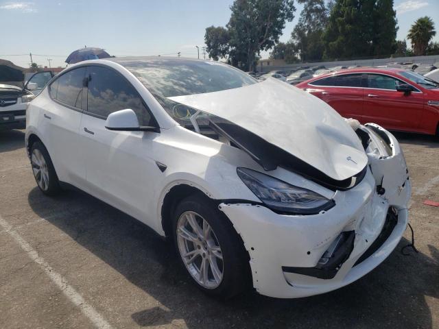 TESLA MODEL Y 2022 with VIN 7SAYGDEE7NF431893 - Photo from auction