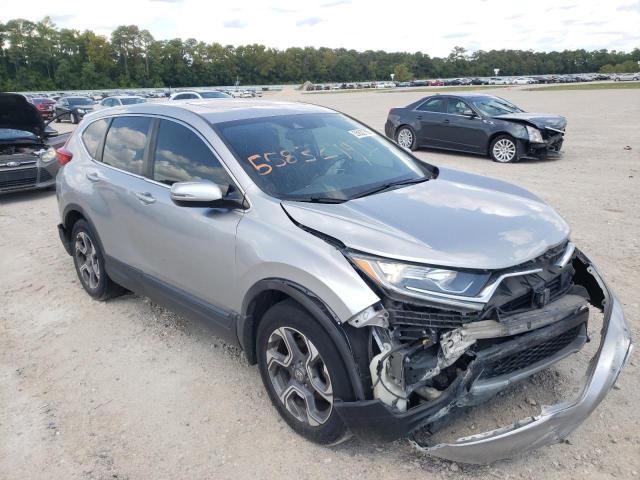 HONDA CR-V EX 2018 with VIN 7FARW1H54JE018407 - Photo from auction