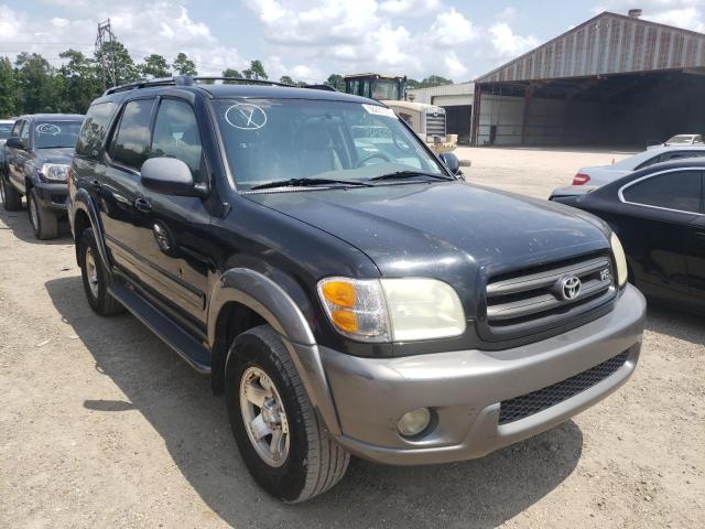 TOYOTA SEQUOIA SR 2003 with VIN 5TDZT34A23S145836 - Photo from auction