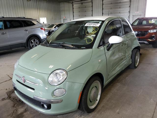 Photo 2 from auction – 2015 FIAT 500 LOUNGE with VIN 3C3CFFCR7FT502674