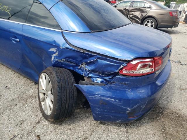 Photo 9 from auction – 2012 VOLKSWAGEN EOS KOMFOR with VIN WVWBW7AH6CV019230