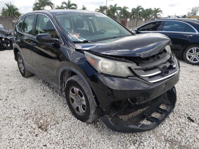 HONDA CR-V LX 2012 with VIN 2HKRM3H39CH504338 - Photo from auction