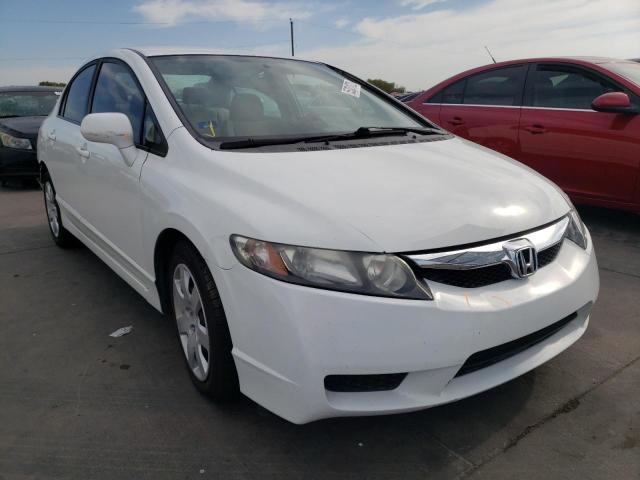 HONDA CIVIC LX 2009 with VIN 19XFA16549E034799 - Photo from auction