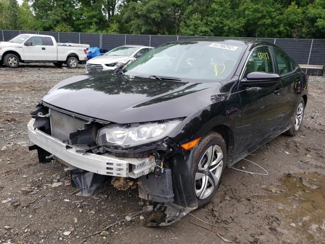 Photo 2 from auction – 2017 HONDA CIVIC LX with VIN 19XFC2F58HE062751