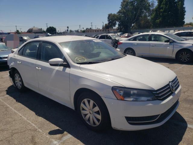 VOLKSWAGEN PASSAT S 2013 with VIN 1VWAP7A34DC027589 - Photo from auction