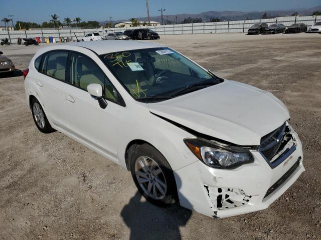 SUBARU IMPREZA PR 2015 with VIN JF1GPAC66F8205421 - Photo from auction