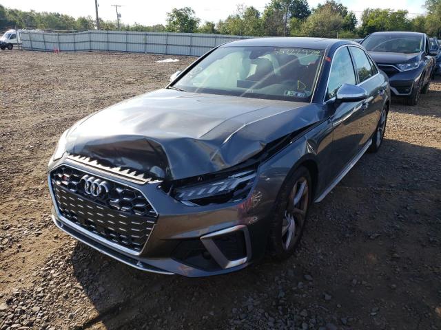 Photo 2 from auction – 2021 AUDI S4 PREMIUM with VIN WAUB4AF4XMA049975