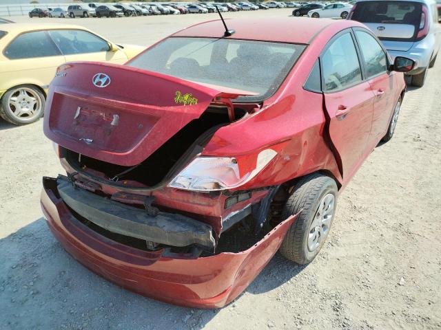 Photo 4 from auction – 2016 HYUNDAI ACCENT SE with VIN KMHCT4AEXGU980356