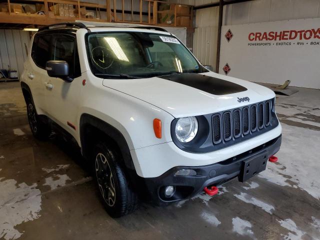 JEEP RENEGADE T 2017 with VIN ZACCJBCB1HPE52239 - Photo from auction