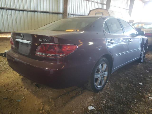 Photo 4 from auction – 2005 LEXUS ES 330 with VIN JTHBA30G255070953