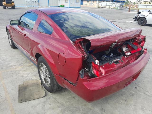 Photo 3 from auction – 2005 FORD MUSTANG with VIN 1ZVFT80N955175124