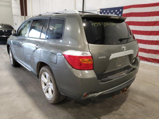 Photo 3 from auction – 2008 TOYOTA HIGHLANDER with VIN JTEES42A182003501