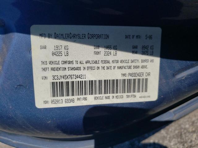 Photo 10 from auction – 2006 CHRYSLER PT CRUISER with VIN 3C3JY45X76T344211