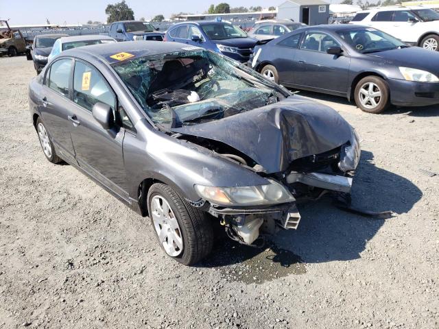 HONDA CIVIC LX 2011 with VIN 2HGFA1F56BH301856 - Photo from auction
