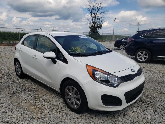 KIA RIO LX 2015 with VIN KNADM5A39F6450177 - Photo from auction
