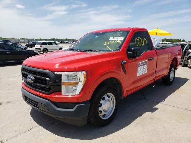 Photo 2 from auction – 2021 FORD F150 with VIN 1FTMF1CB3MKE68804