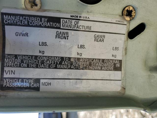 Photo 10 from auction – 1981 PLYMOUTH RELIANT with VIN 1P3BK49D9BF257271