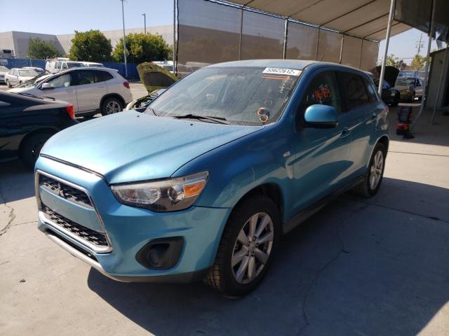 Photo 2 from auction – 2014 MITSUBISHI OUTLANDER with VIN 4A4AP3AU8EE017652