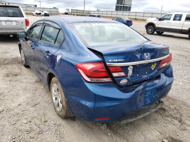 Photo 3 from auction – 2014 HONDA CIVIC LX with VIN 2HGFB2F56EH543666