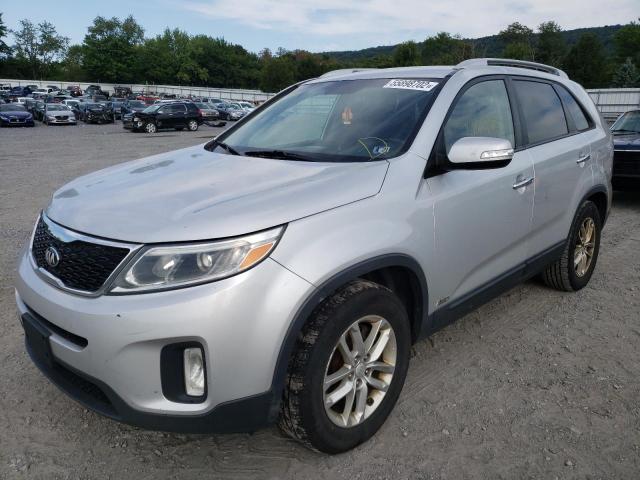 Photo 2 from auction – 2014 KIA SORENTO LX with VIN 5XYKTDA65EG497753