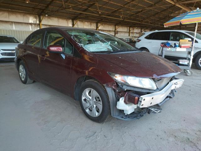 HONDA CIVIC LX 2015 with VIN 19XFB2F53FE236354 - Photo from auction