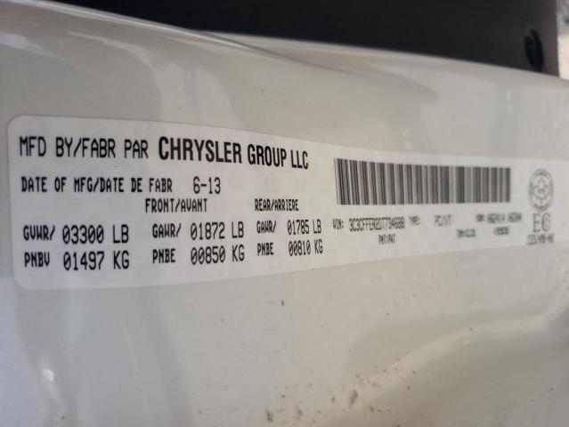 Photo 10 from auction – 2013 FIAT 500 LOUNGE with VIN 3C3CFFER2DT734688
