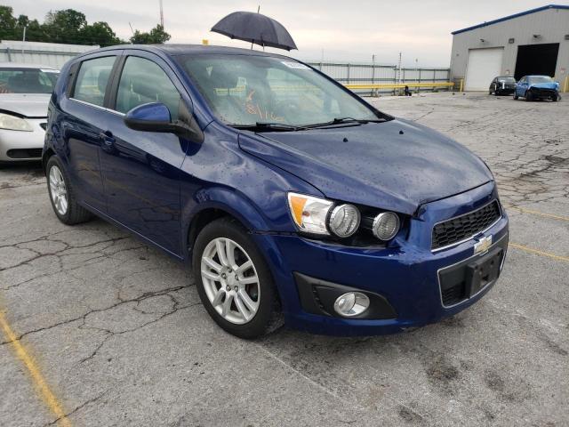 CHEVROLET SONIC LT 2013 with VIN 1G1JC6SHXD4197087 - Photo from auction