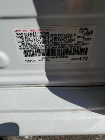 Photo 10 from auction – 2011 MITSUBISHI OUTLANDER with VIN JA4AP4AU4BZ000293