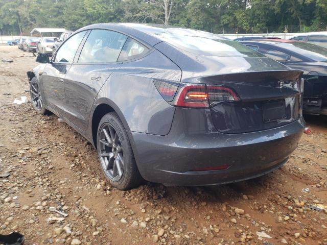 Photo 3 from auction – 2022 TESLA MODEL 3 with VIN 5YJ3E1EA6NF191860