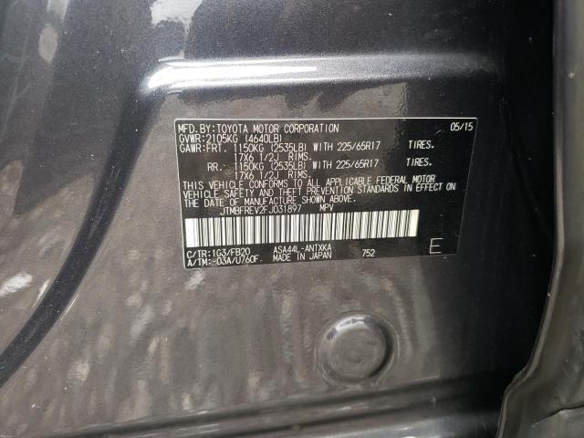 Photo 10 from auction – 2015 TOYOTA RAV4 LE with VIN JTMBFREV2FJ031897