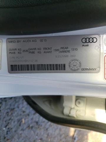 Photo 10 from auction – 2013 AUDI S7 PREMIUM with VIN WAUW2CFCXDN112138